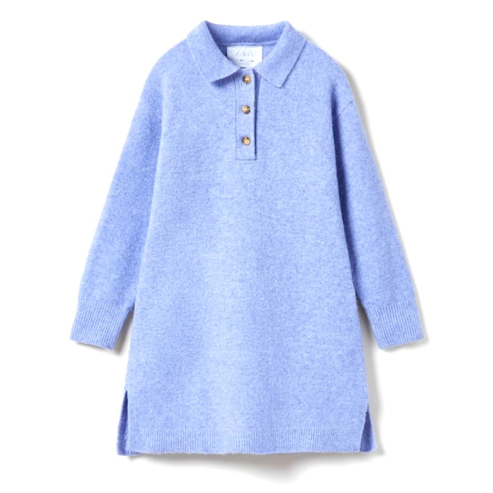 Polo knit dress zara sz 13-14
